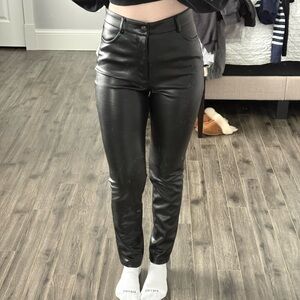 Women’s Dynamite Black Leather Pants